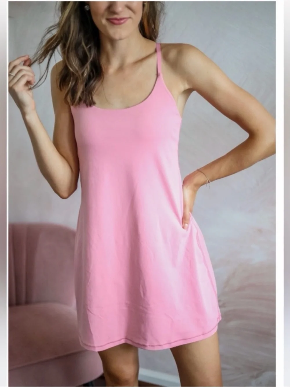 abercrombie mini traveler dress Abercrombie & Fitch NWT White Athletic Traveler Mini Dress Size XXSP